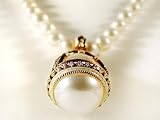 Faberge Style Egg on the Pearl necklace