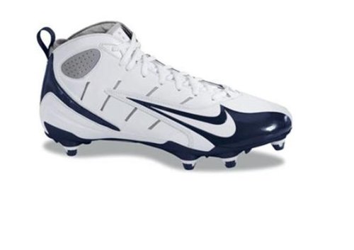 Nike Super Speed D 3/4 Football Cleats Navy Size 11 1/2