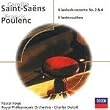 Klavierkonzerte und Klaviersuiten von Saint-Saens und Poulenc