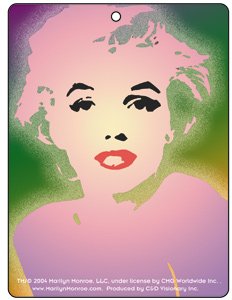 Marilyn Monroe Air Freshener-Marilyn Pastel
