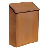 Standard Vertical Mailbox – Antique Brass