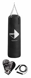 Century 100 lb Heavy Bag Combo (Black)