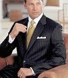Single Breasted 5 Button 34L - Peak Lapel