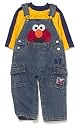 Sesame Street Elmo Overalls YELLOW 24 Months