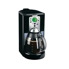 Oster 12 Cup Coffee Maker with Digital Clock - 7985 by Clocks