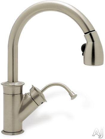 Blanco 440673: Blanco Kitchen Faucets: Blanco Rados Traditional Kitchen W/Pull-Down Spray Faucet - 157-060-ST/ST