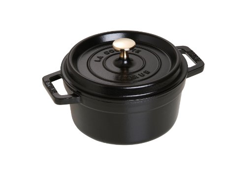 staub ココット ラウンド 20cm ブラック 40509-487(1102025)