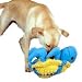 Grriggles Tropical Turtles Bluebird Oversized Moppy Plush Dog Toy 16.5 length-