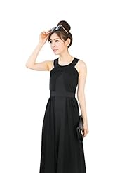 Sexy Chiffon High-Neck Sleeveless Backless Maxi Dress 