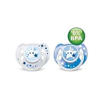 Philips AVENT BPA Free Night Time Pacifier, 6-18 Months
From Philips Avent

