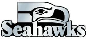 SportingGoods: Seattle Seahawks Silver Auto / Truck Emblem