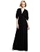 Rachel Pally Women's Long Caftan Dress, Black, Large