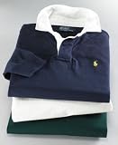 Polo Ralph Lauren Big & Tall Long Sleeve Solid Rugby with Chest