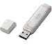 ELECOM USB�t���b�V�� NWU LUIRE(���C�[��) 8GB �p�[���z���C�g MF-NWU2A08GPN1
