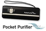Pocket Purifier, Handheld UV Ultraviolet Germ-Eliminating Light, Black