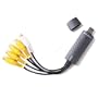 EasyCap Model 002 - 4 Channel USB 2.0 DVR Video Audio CCTV Capture Adapter