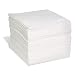 SpillTech WP100H Polypropylene Oil-Only Meltblown Heavyweight Mat Pad, 19" Length x 15" Width, White (Pack of 100)