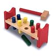 Melissa & Doug Deluxe Wooden Pound-A-Peg