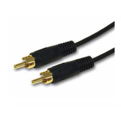 CABLES TO GO 12ft MONO RCA AUDIO CBL Fully Molded Connectors Provide Excellent Strain Relief New