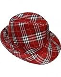 Related Top Seller of Classic Cotton Black Fedora Hat Outer Rebel Fashion Fedora Hat- Red, Black & White Plaid