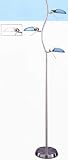 LAMPS BEAUTIFUL Dancer Contemporary Glass and Steel Floor Lamp by Litesource--Excellent customer service--see our feedback.