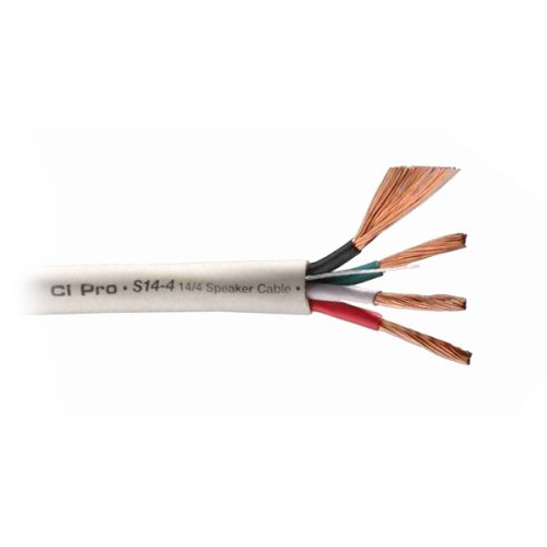 Monster Cable CI Pro 14-Gauge, 4-Conductor In-Wall Speaker Cable (500-Foot Spool)