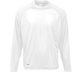 Men's New Balance Long Sleeve Valve Top (XL U.S. in White/White)