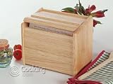 Lipper Beechwood Collection Recipe Box