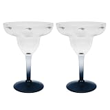 NFL New England Patriots 2 Pack Margarita Glass