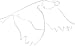 Pema wall sticker d359 flying eagle 96x59 cm - silver