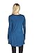 Free to Live Women's 3 Pack: Loose Flare Fit Tunics (Black, Charcoal, Teal),XXL