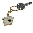 Royal Flush Card Shaped Key Chain - Casino Supplies > Accessories > Key Chains