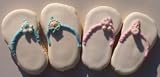 Flip Flop Cookies - Baby Girl