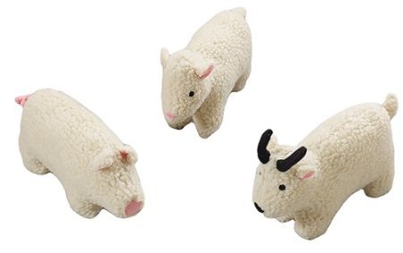 See Spot Ethical Vermont Fleece Farmyard Animal Dog Toy Assorted Styles