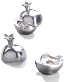 Contemporary Judaica Designs AB164 Pomegranate Shabbat Candle Holder