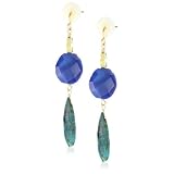 Gemma Redux Blue Agate & Crysocolla Lucett