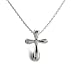 Small Sterling Silver Cross Pendant