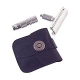 Merkur Double Edge Travel Razor with Pouch
