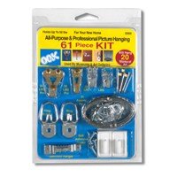 Impex Systems #50900 61PC Pic Hang Kit Assorted