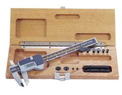 Brown and Sharpe DIGIT-CAL Mark 4 and Mark 4RS Calipers: range: 6/150mm. Resolution: .0005/ .01mm