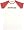 White Red Sleeves Babydoll