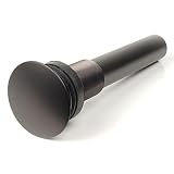 Round Operable Umbrella Drain with Overflow Finish: Oil Rubbed Bronze