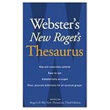 Houghton Mifflin Rogets II: The New Thesaurus, 3 Red Edition, Paperback, 544 pages (0618955925)