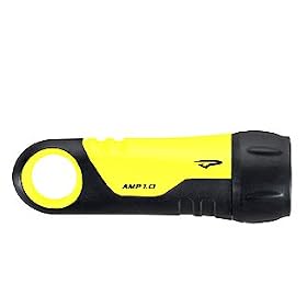 Princeton Tec AMP 1.0 Xenon Water Proof Waterproof Flashlight Light Torch for Scuba Dive Diving Divers Snorkel Snorkeling Hike Hiking Raft Rafting Camp Camping Outdoor light Walking Running Run Boat Boating Kayak Jet Ski Safety Light Authorized Dealer Full Warranty