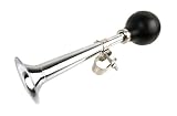 31NZpW6a23L. SL160  Classic Bike Horn   Chromed Steel   Soft Rubber Bulb