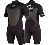 Mens Billabong Foil 202 Shorty Wetsuit. Black Black Mettalic Mens Billabong Foil 202 Shorty Wetsuit. Black Black Mettalic
