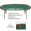 96 Inch Hold'em Table with Dealer Position - Casino Supplies > Tables > Home & Tournament Use