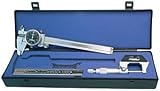 Fowler 72-004-000 Measuring Set - Caliper, Micrometer and Ruler