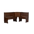 Kitchen Corner Table Unit Set Walnut