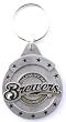 Milwaukee Brewers Pewter Keychain